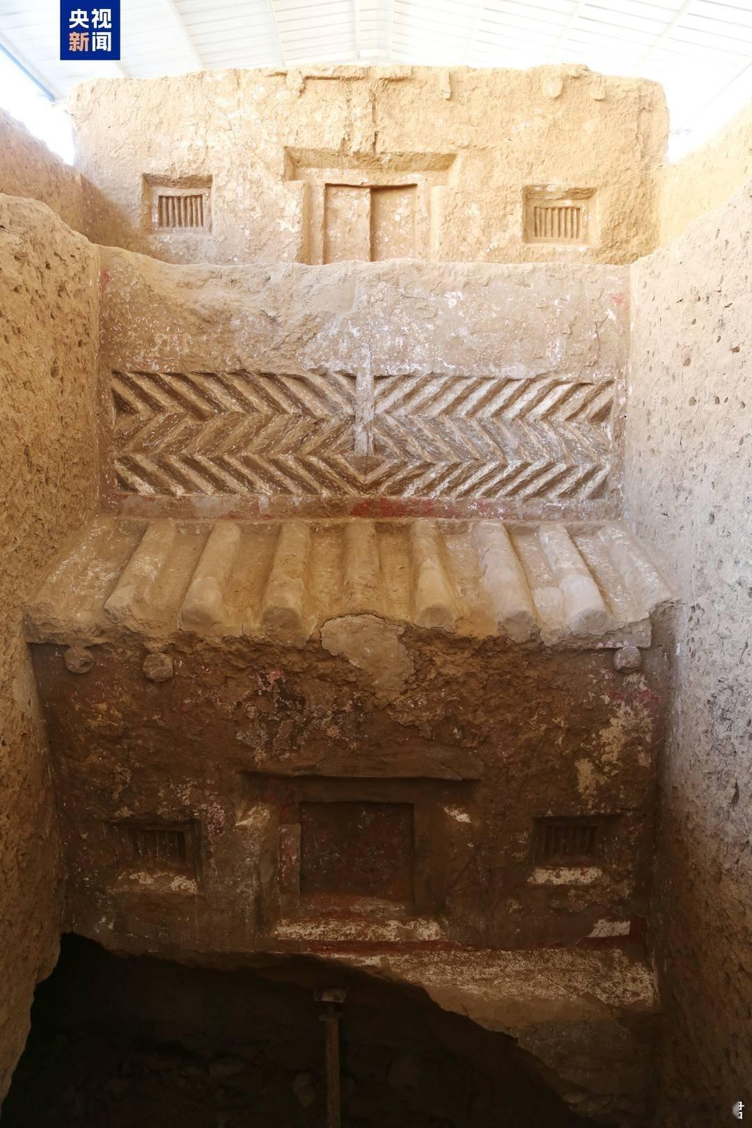 考古新发现十六国墓葬陕西西咸新区韩家村发现一座十六国时期大型墓葬，斜坡墓道双室
