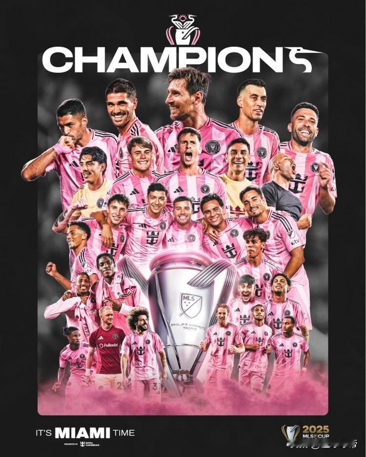 为梅西包了一盘饺子，迈阿密国际首发阵容有7人是梅西老乡或老友!在迈阿密夺得美