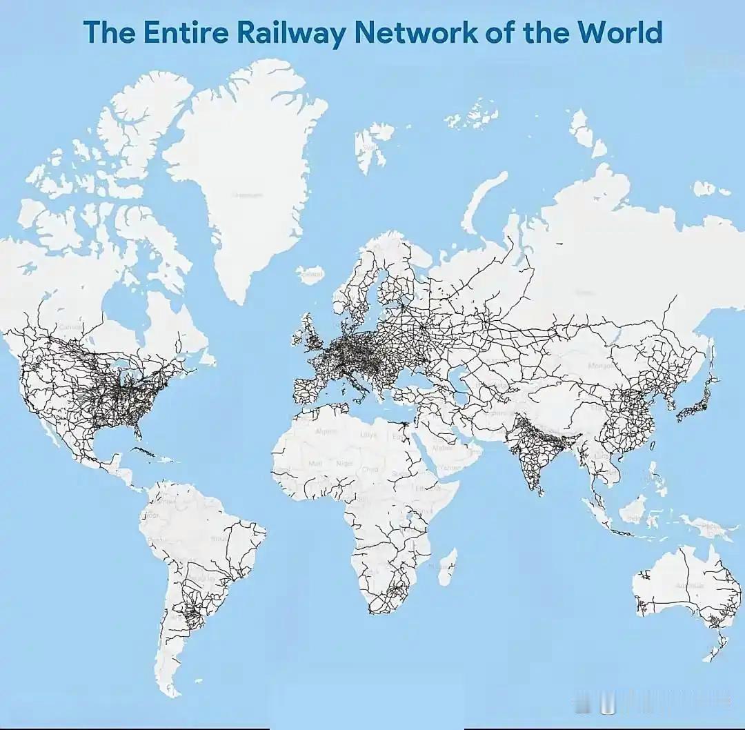 阿三家的铁路网有这么密集吗？