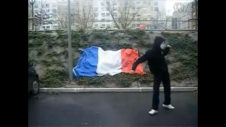 法国面具男 鬼步舞(这才是最清晰的)_土豆视频