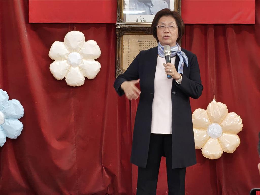 被民进党收编？国民党彰化县长王惠美：希望彰化蓝色执政能够再延续彰化县长王惠美两