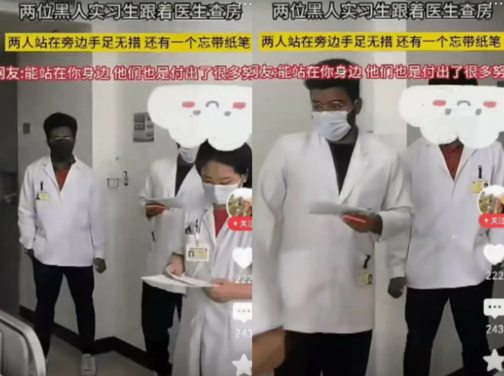 黑人留学生已经开始毕业了，正是国家需要人的时候，开始有大量留学生参加了工作，