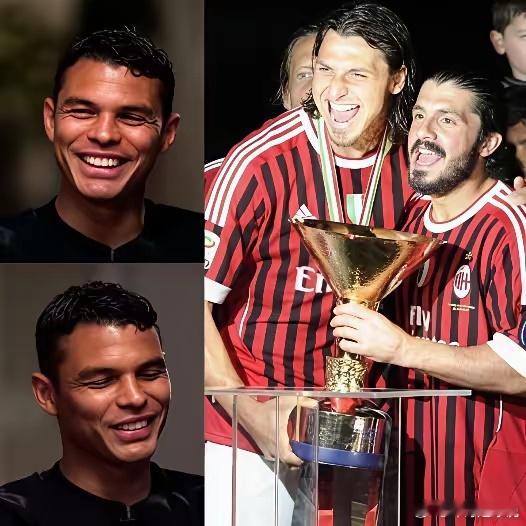 巴西球星蒂亚戈-席尔瓦回忆起了在AC米兰效力时的一则趣事。有一次训练时，加图索一