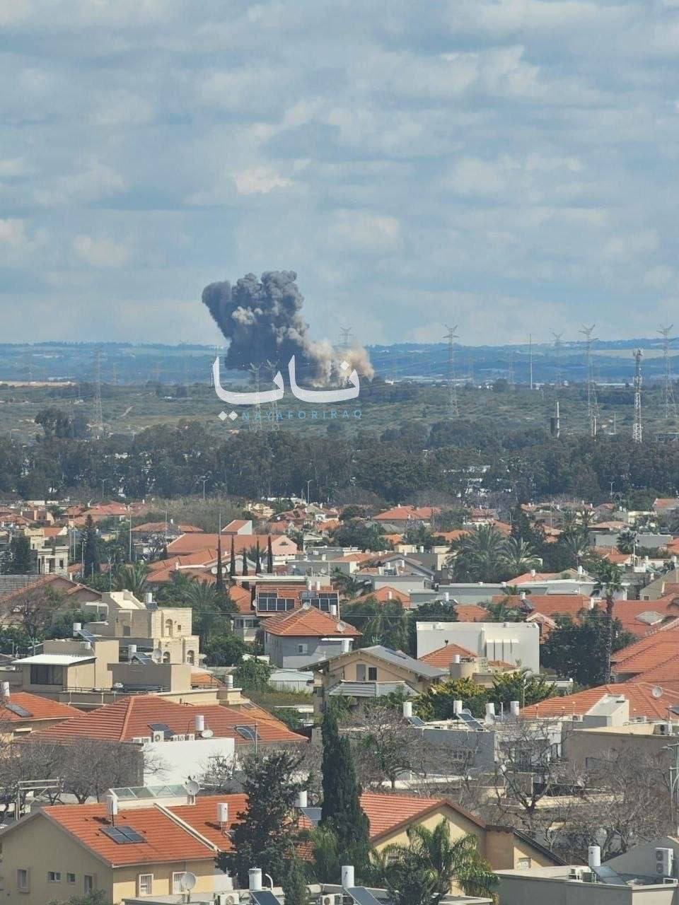 以色列海法湾一处“高度敏感地点”（很可能是能源基础设施）发生剧烈爆炸，爆炸是由伊