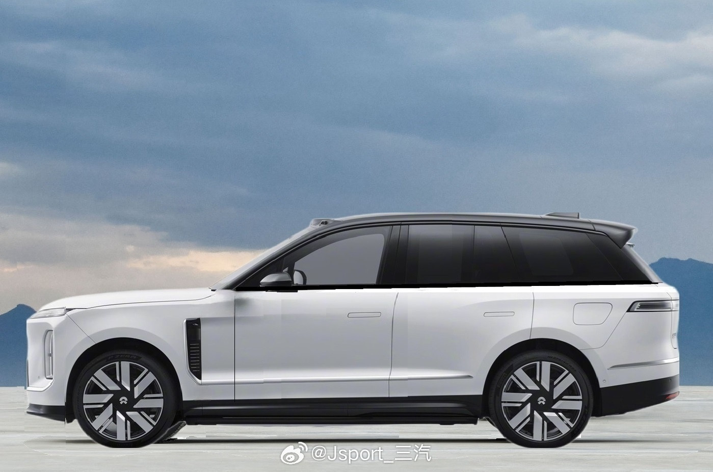 设计蔚来ES9工信部曝光这才是合肥库利南本来的样子