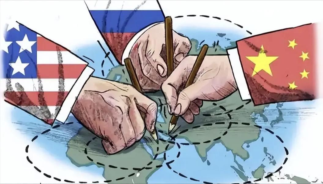中美俄的三角关系已经产生剧变了，早就不是以前那种“两弱对一强”了，现在的剧本是“