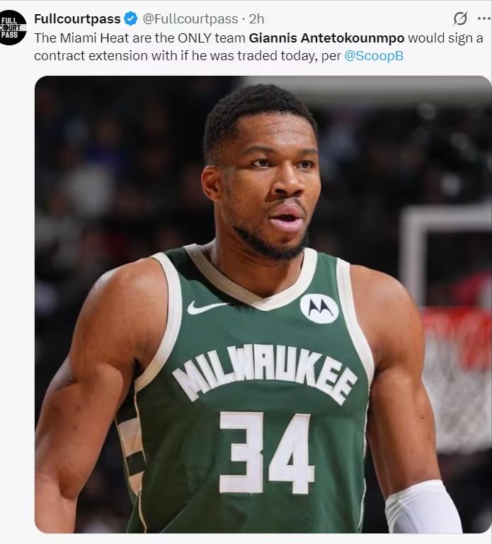 字母哥交易风暴席卷NBA！热火与开拓者上演抢人大战NBA交易市场再起波澜，关