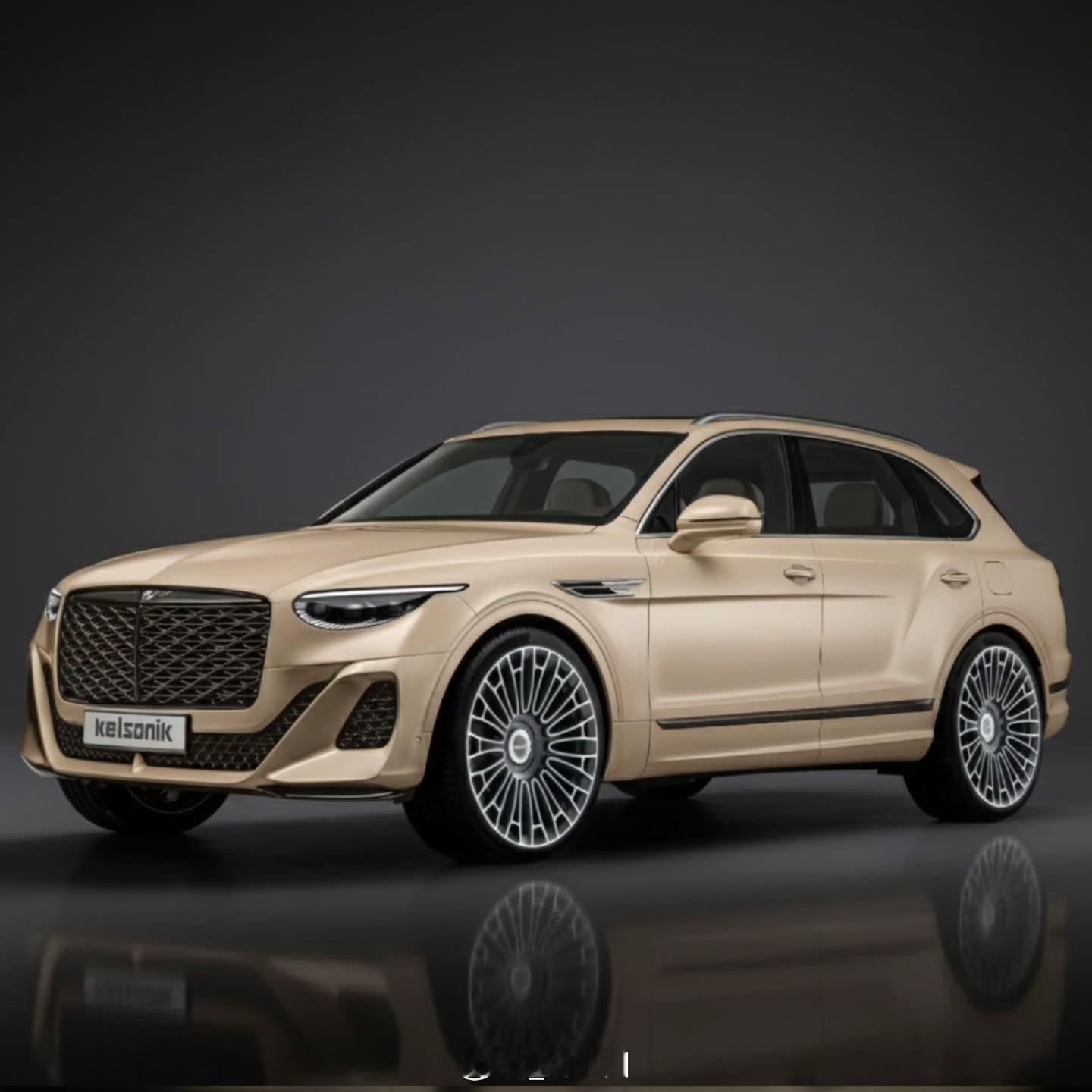 宾利下一代宾利添越渲染图【新车渲染】下一代宾利添越渲染图，大家觉得怎么样