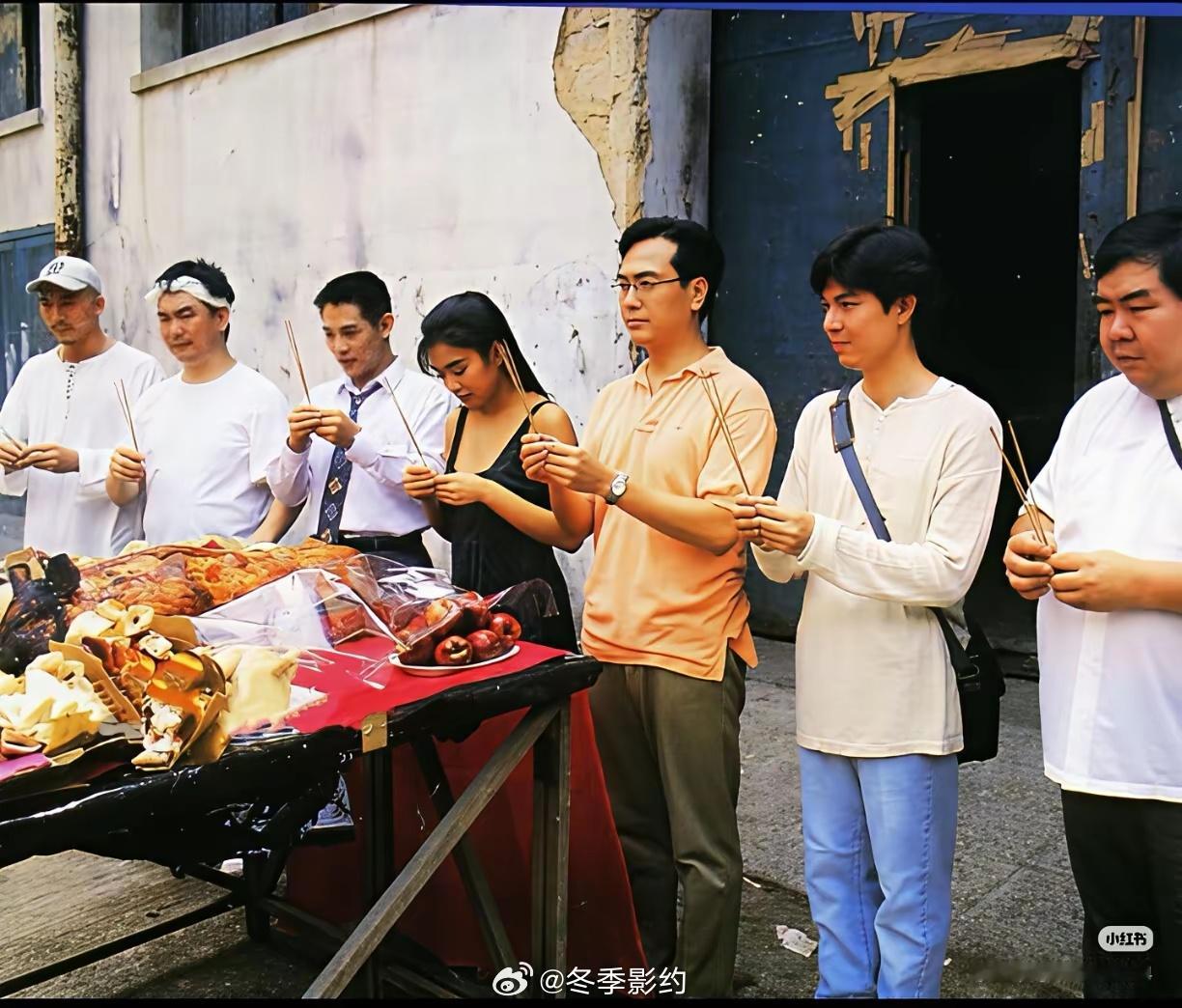 电影《中南海保镖》开机仪式照片，找到张略微清晰点的。你还记得吗第一次看到是什么时