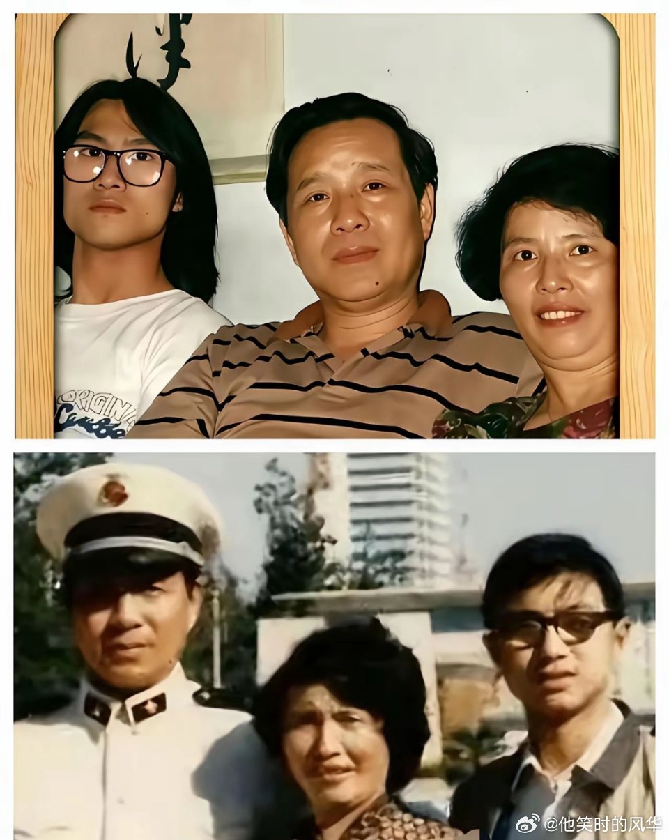 一直感觉汪峰的二女儿不像爸也不像妈，今天找到答案了，二女儿原来是隔代遗传啊！二女