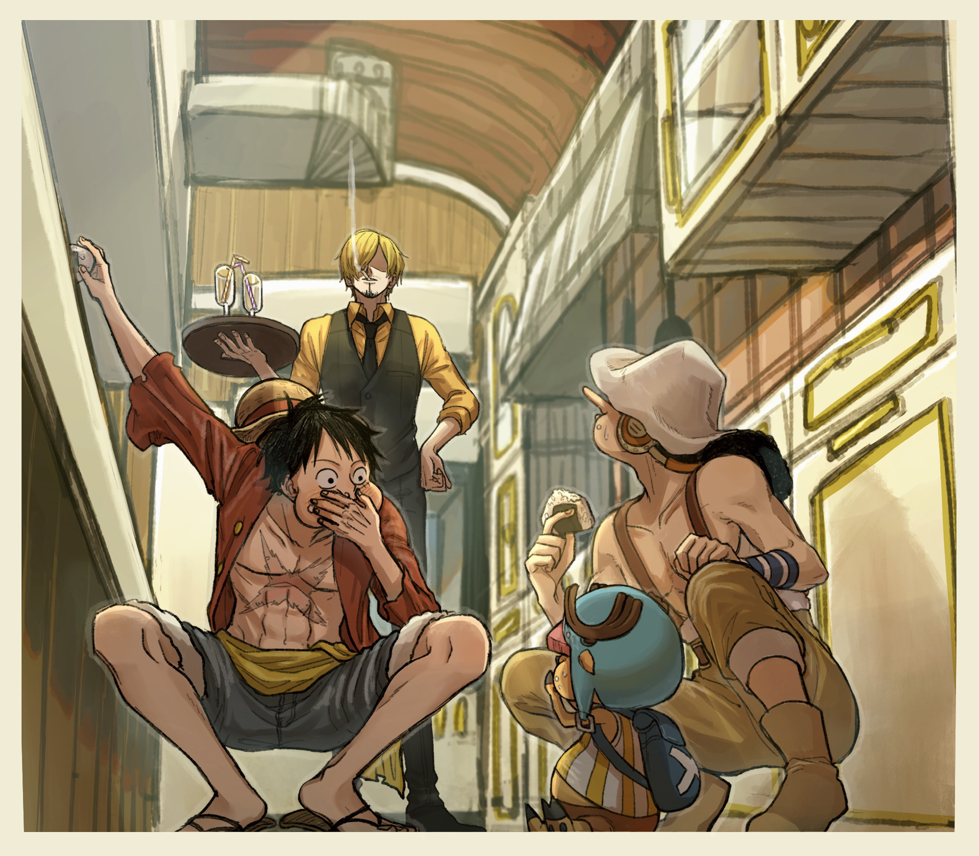 海贼王海贼王危险！危险！危险！转载自Pixiv站:ｳﾕｳ​​​