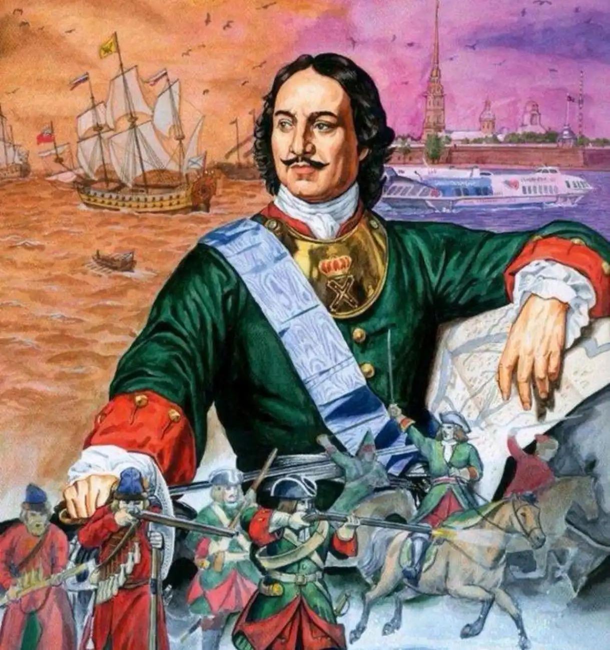 彼得大帝身高2.2米彼得大帝，原名彼得一世，是俄罗斯历史上一位极具影响力和传