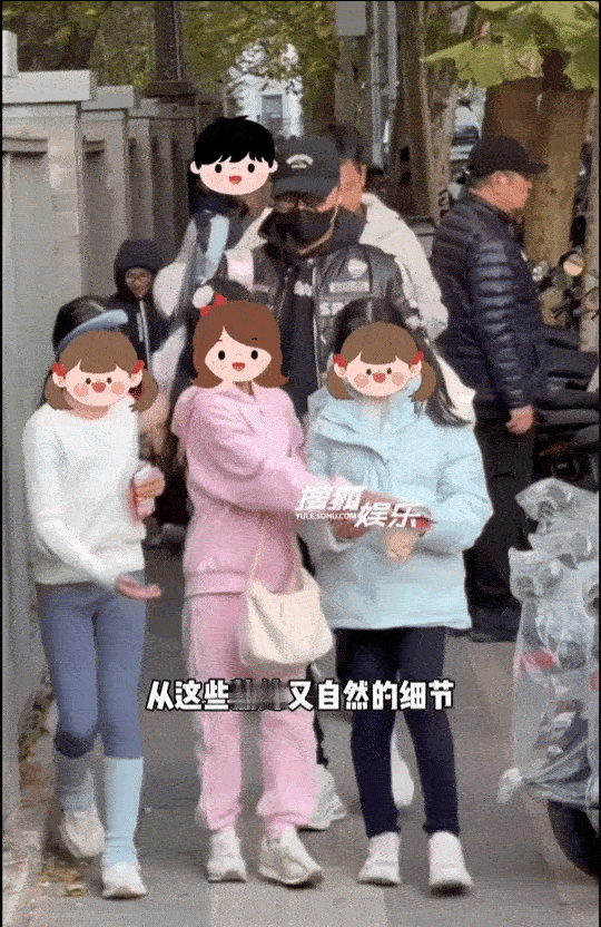 汪峰休息接女儿放学，父女同框画面太温馨了！好父亲已上线啦！