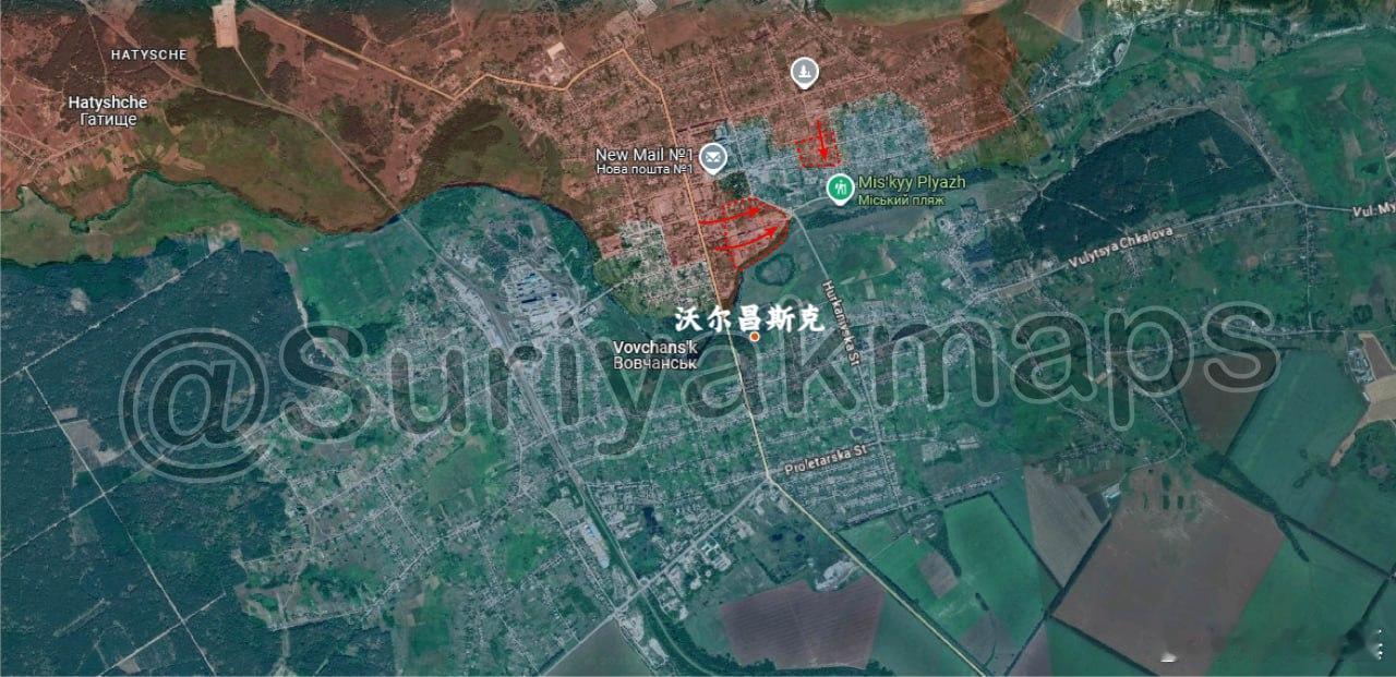 俄乌局势新进展suriyak更新5.27俄乌局势1、沃尔昌斯克：俄军夺回了部分