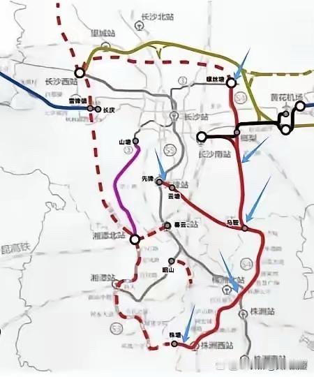 长潭西线何时来?长株快线已经进入实质阶段,长潭快线又何时来?在上一轮长株潭都