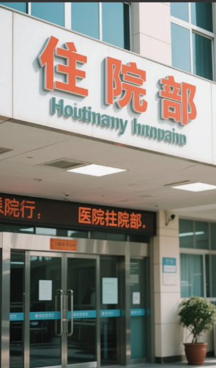 早上去医院看望亲戚，坐电梯的人太多了，我就走步梯上去，亲戚在住院部四楼，刚上一半