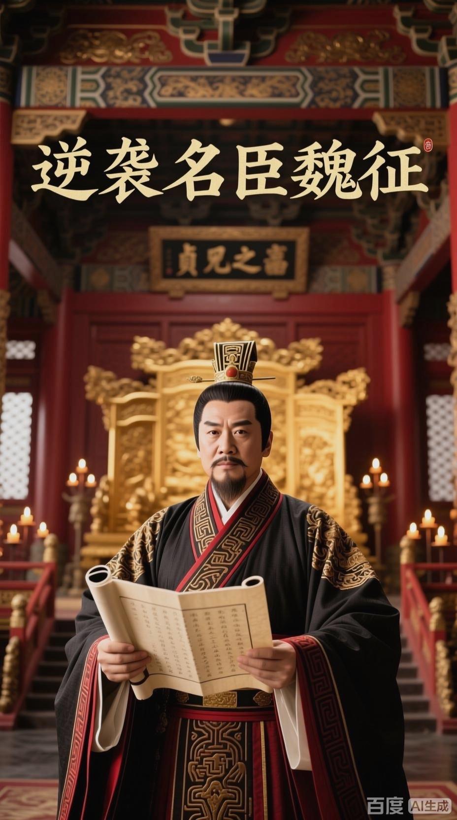 魏征一生直言进谏两百余次，多次在朝堂上顶撞太宗，甚至让李世民动过“杀此田舍翁”的
