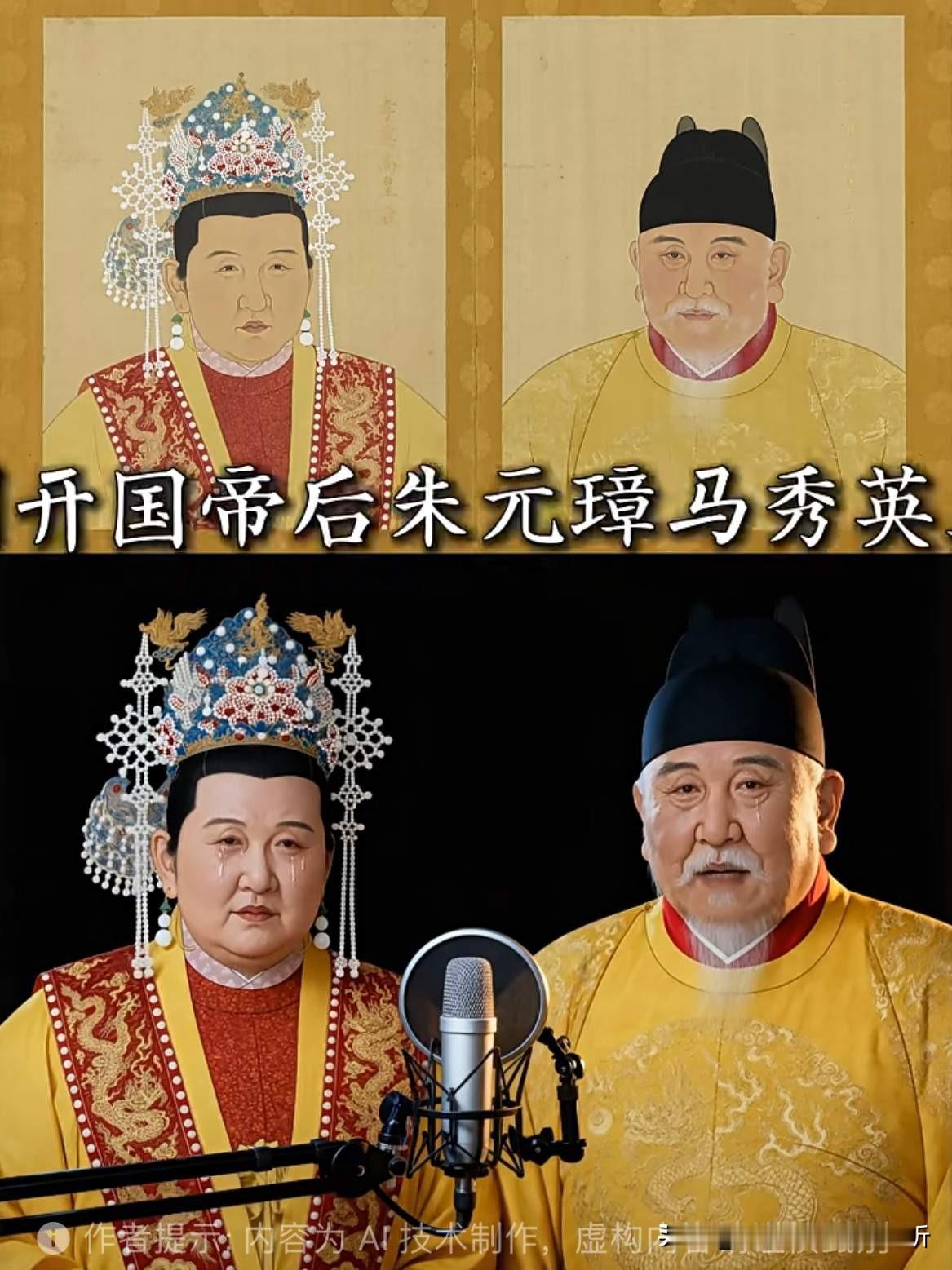 马皇后能看上的朱元璋肯定是气宇轩扬帅气十足