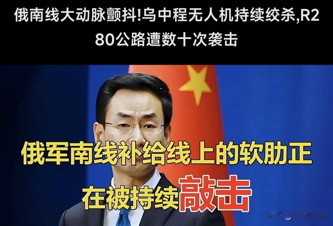 乌军对“被占区”R208公路下手，无人机攻击俄方车辆，已使这条俄境通往卢甘斯克/
