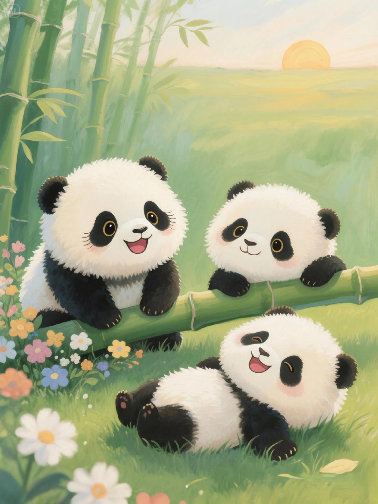 好看的锁屏壁纸有可以分享的吗三只小可爱
