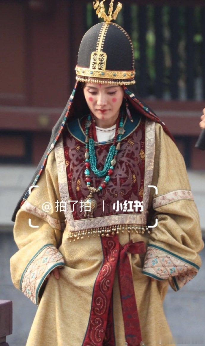 杨幂北魏复原妆造杨幂江山大同北魏复原妆造被杨幂北魏复原妆造狠狠惊艳到，妆造团队