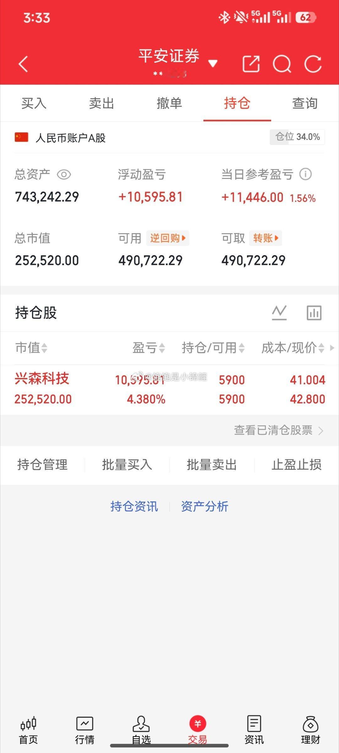 耐心等着就行了！股票​​​
