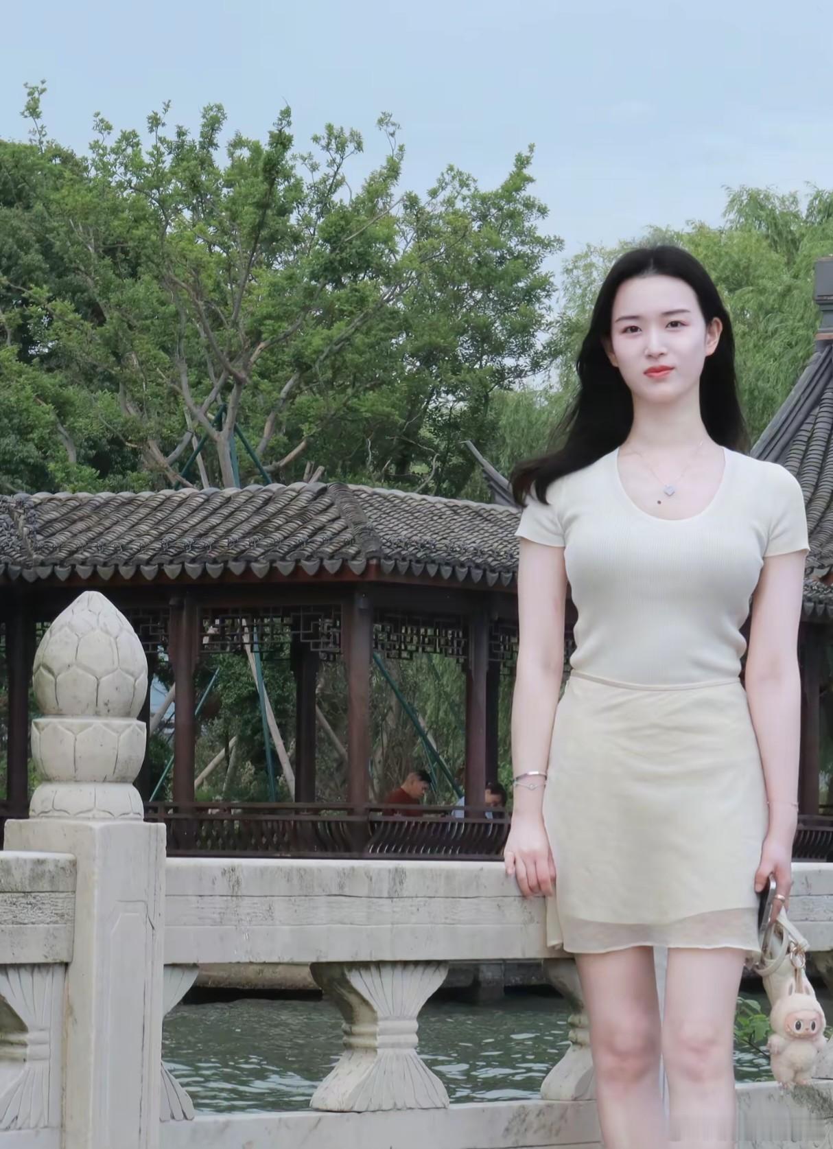 气质穿搭美女茶道小姐姐清纯甜美