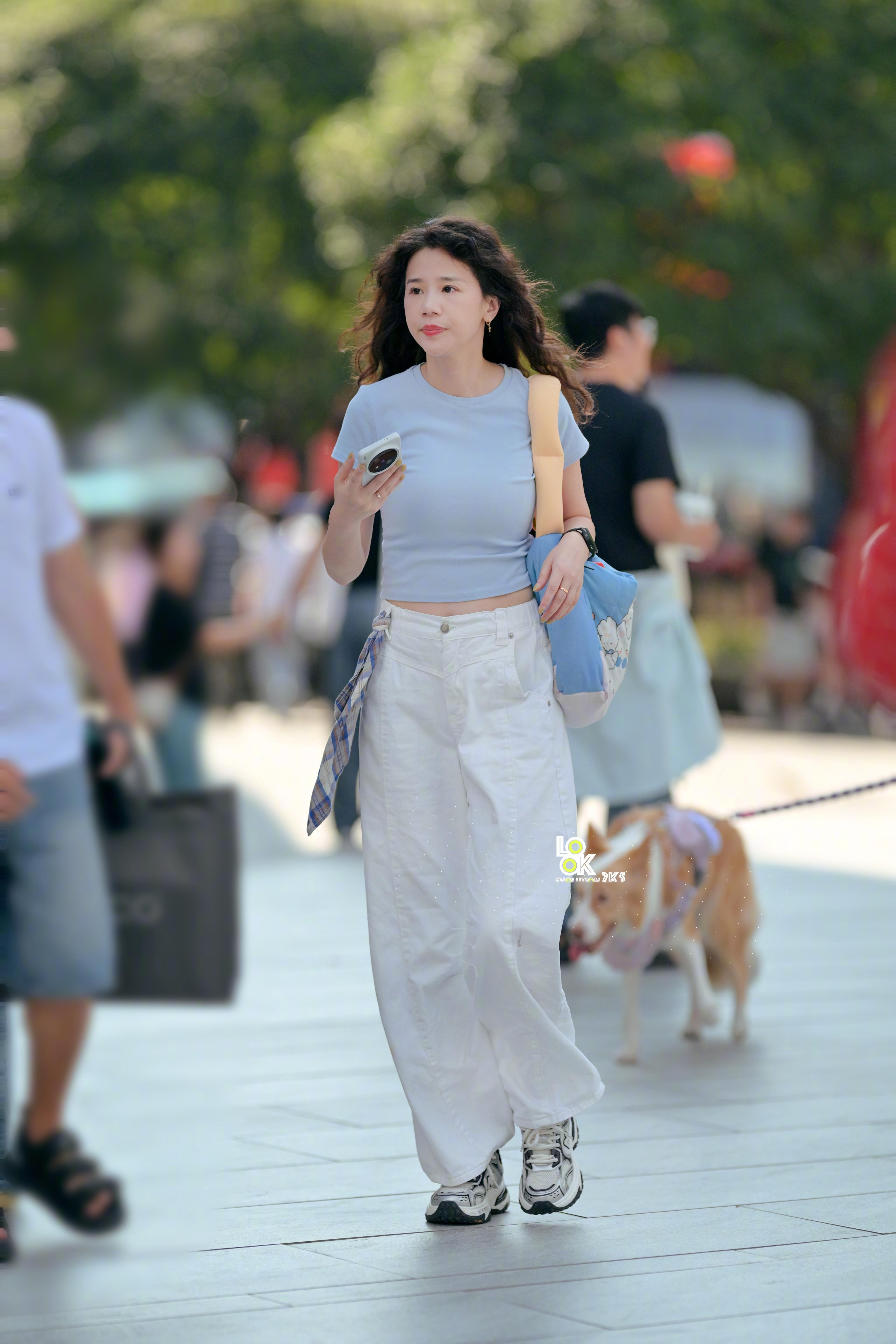 松弛感满满的穿搭​​​