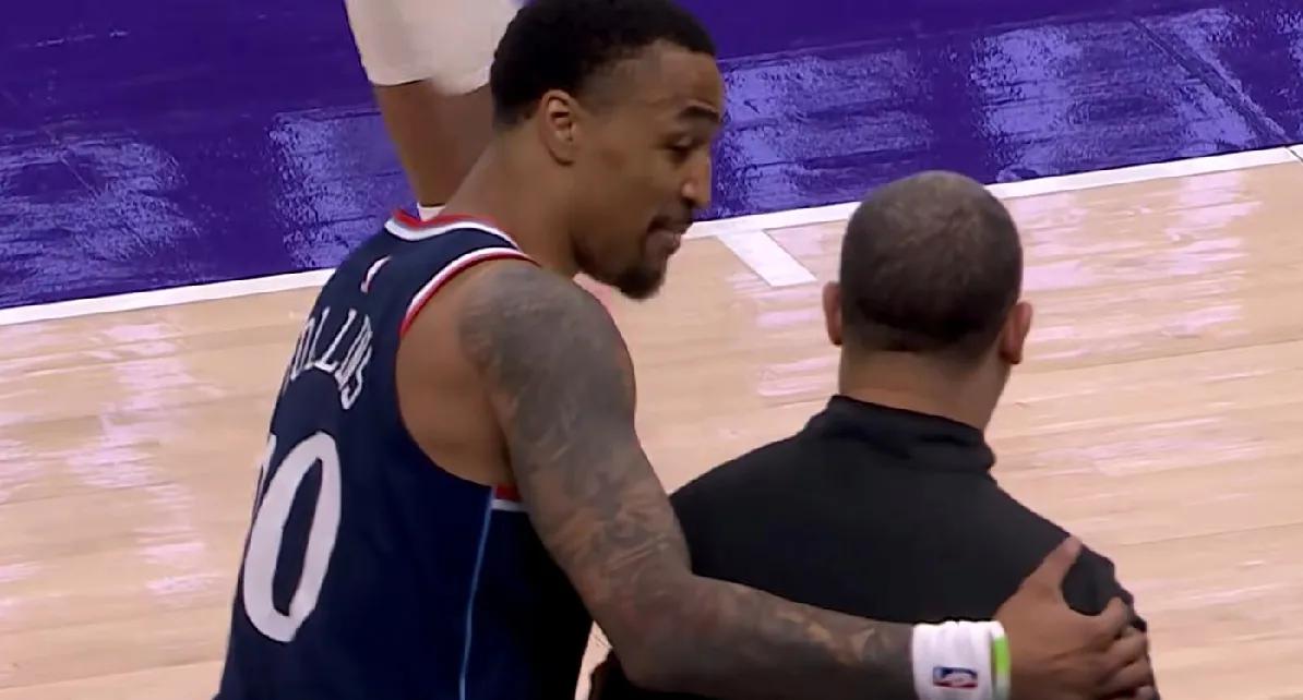 泰伦卢：柯林斯邓恩互换位置太香了！在快船客场29分打爆国王的比赛中：泰伦卢突