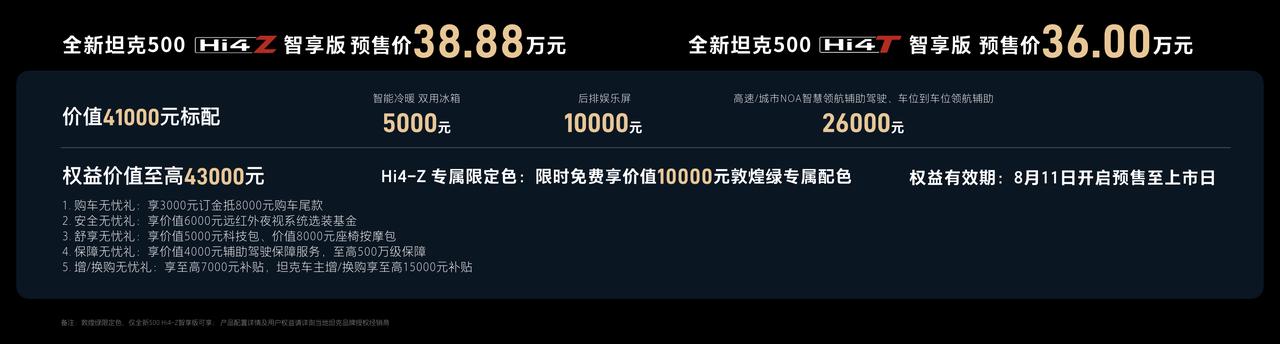 全新坦克500的重点该怎么看？ 其实坦克品牌的Hi4-T跟Hi4-Z技术，我
