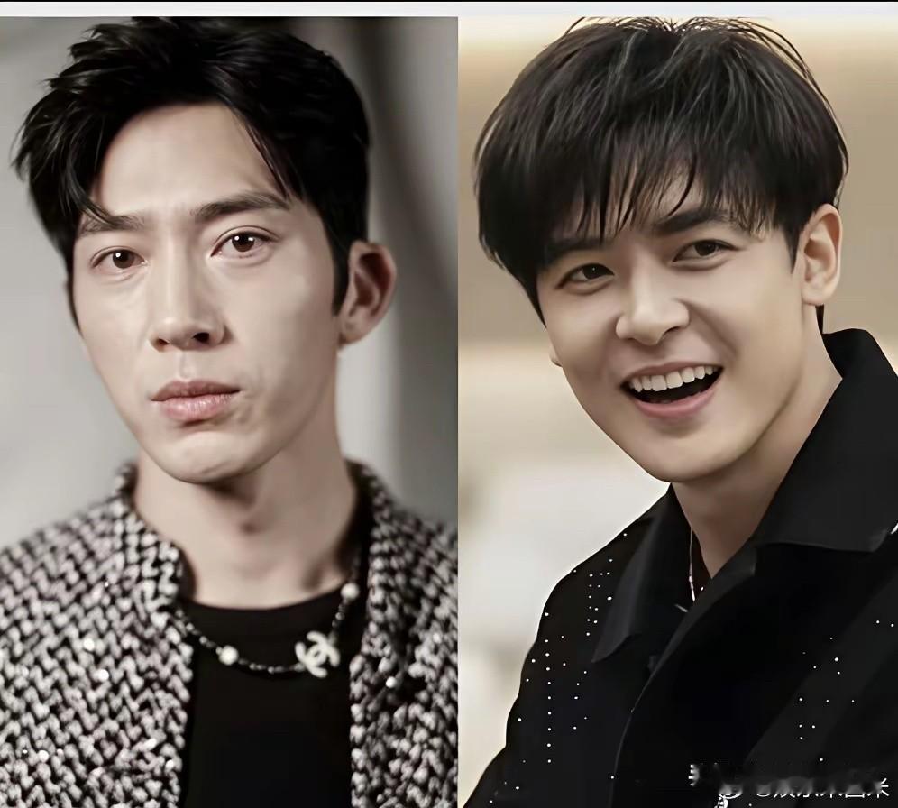 付辛博和井柏然男明星真的要好好保养自己呀井柏然算是一手好牌打到最后烂尾了，组