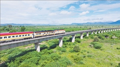 肯尼亚蒙内铁路实现安全运营逾3000天
