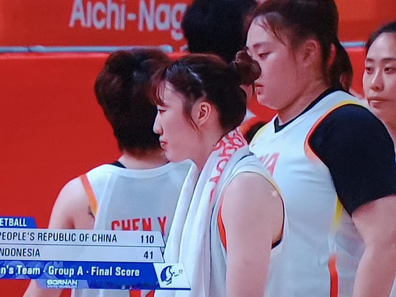 110-41，大胜69分，🇨🇳中国女篮击败🇲🇨印度尼西亚女篮，亚运会夺得