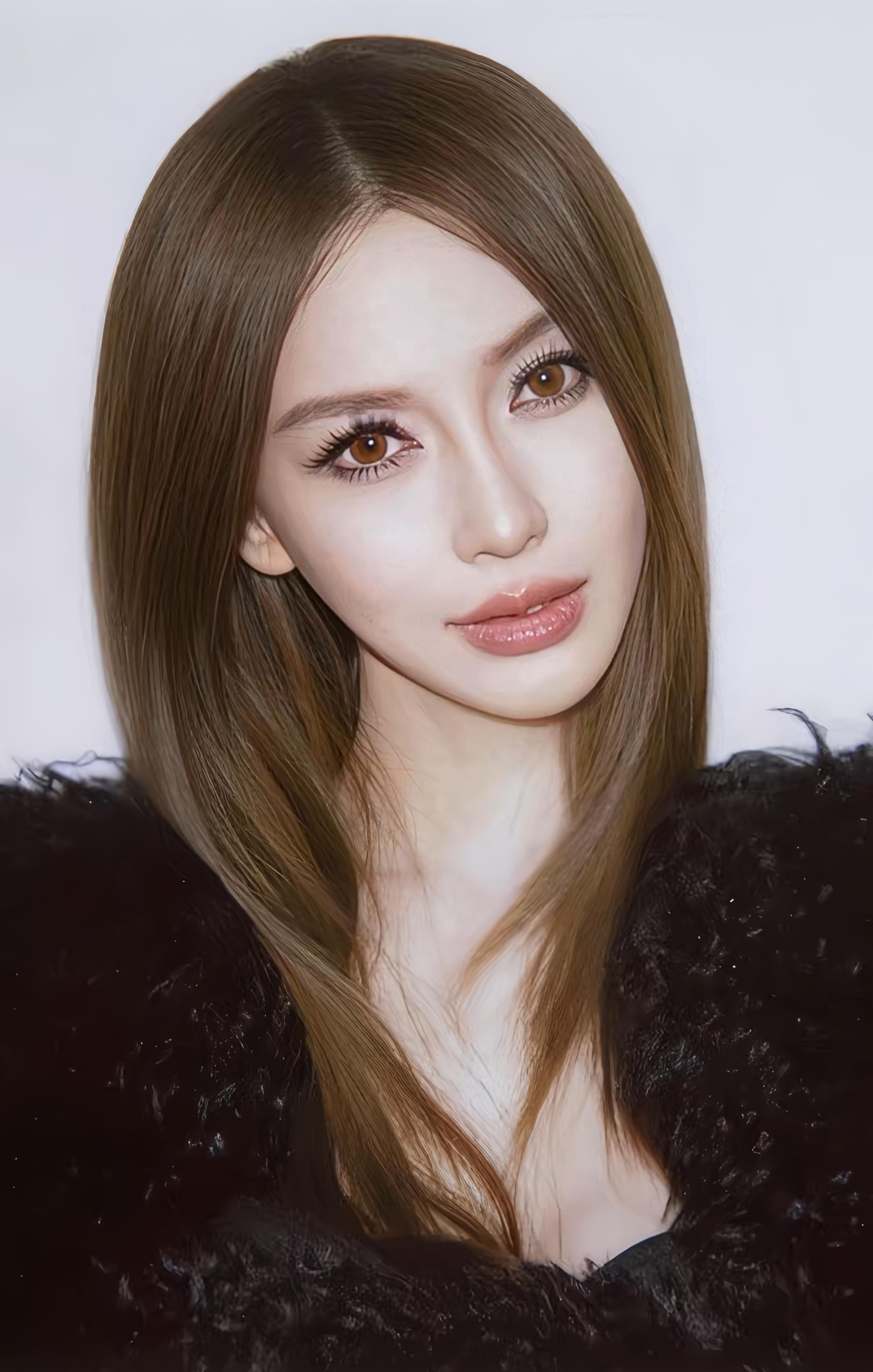 Angelababy兔耳朵撕拉片完全就是顶级神颜太绝了好吗angelababy完