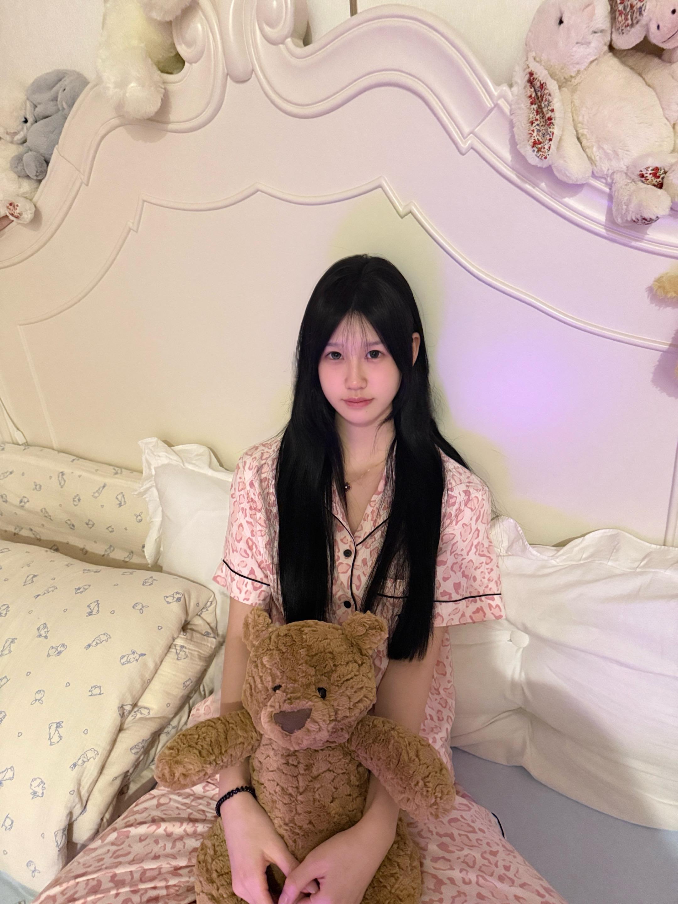 希望你可以像毛绒玩具一样永远陪在我身边
