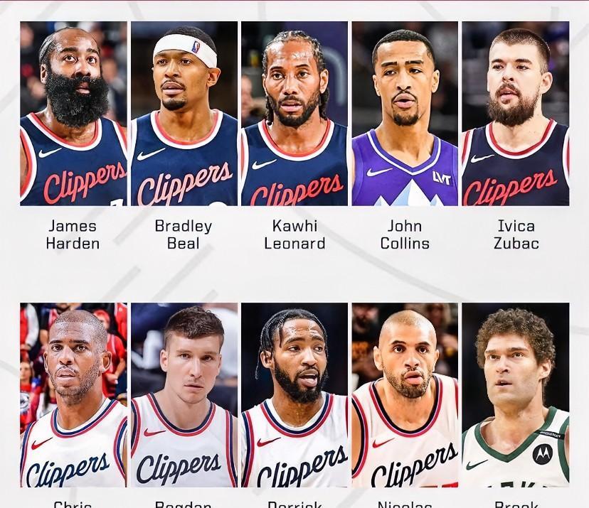 快船其实陷入了一个死循环！！1、把柯林斯和比尔提上来就没有防守，把小琼斯和邓恩