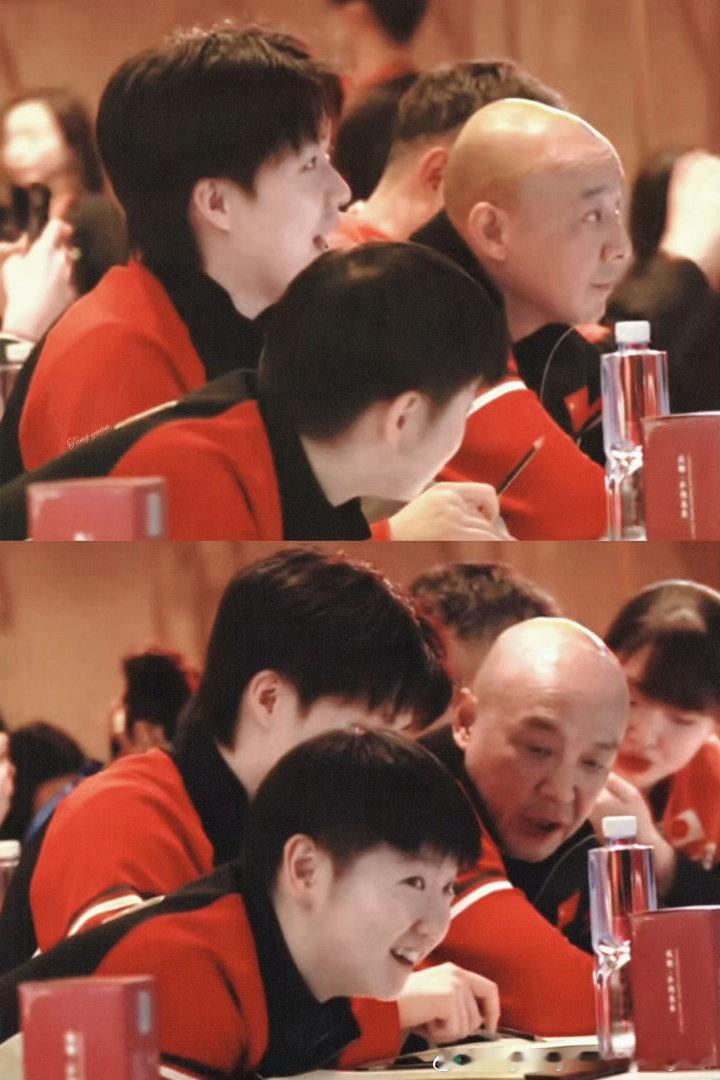 婚团[大笑]#王楚钦##孙颖莎#​