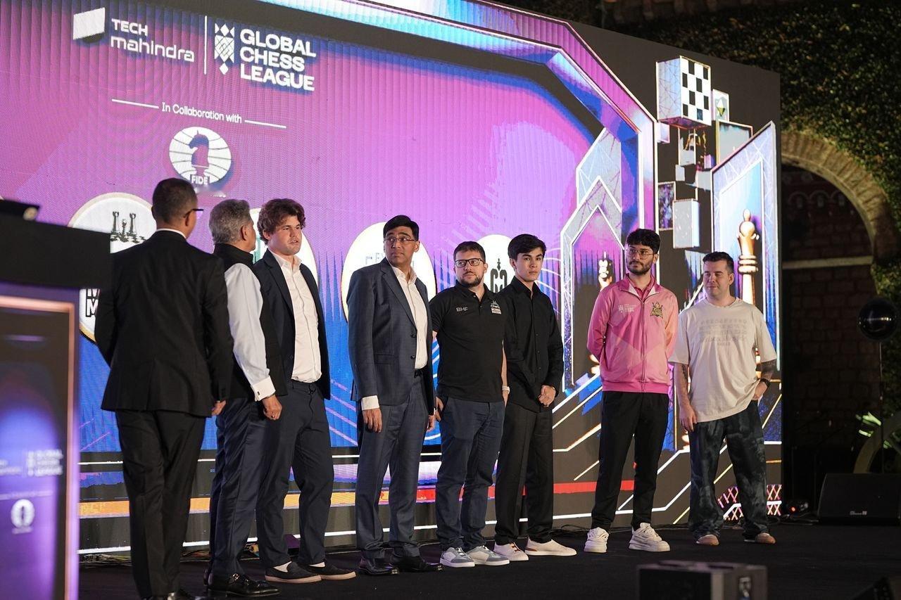 国际象棋【TechMahindra全球国象联赛】四场比赛，辛达罗夫领衔的美国
