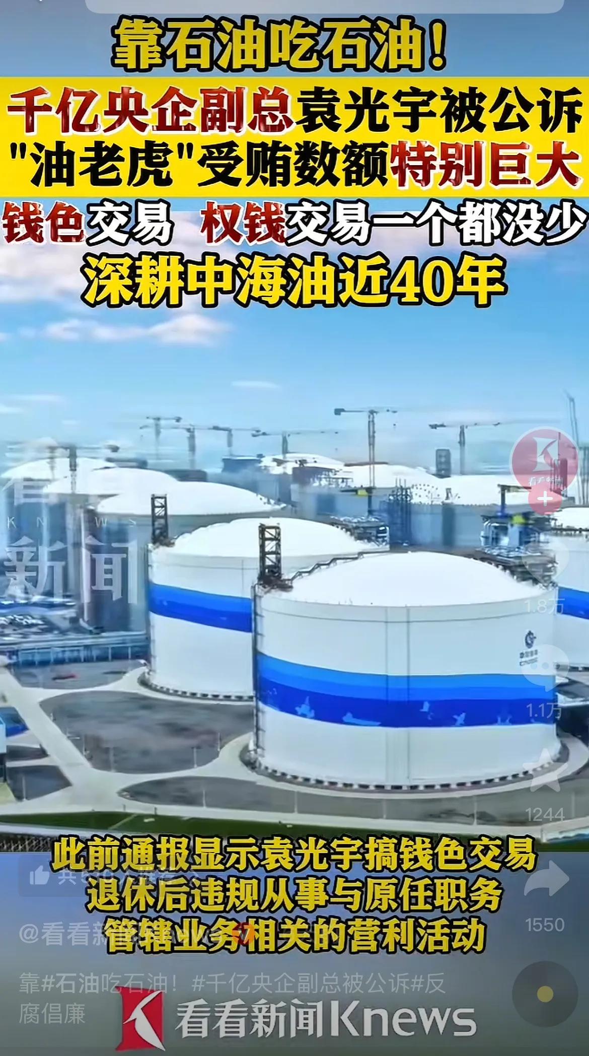 连打两虎还不够！中海油这位“油老虎”才是真狠角色，深耕近40年居然藏得这么深！