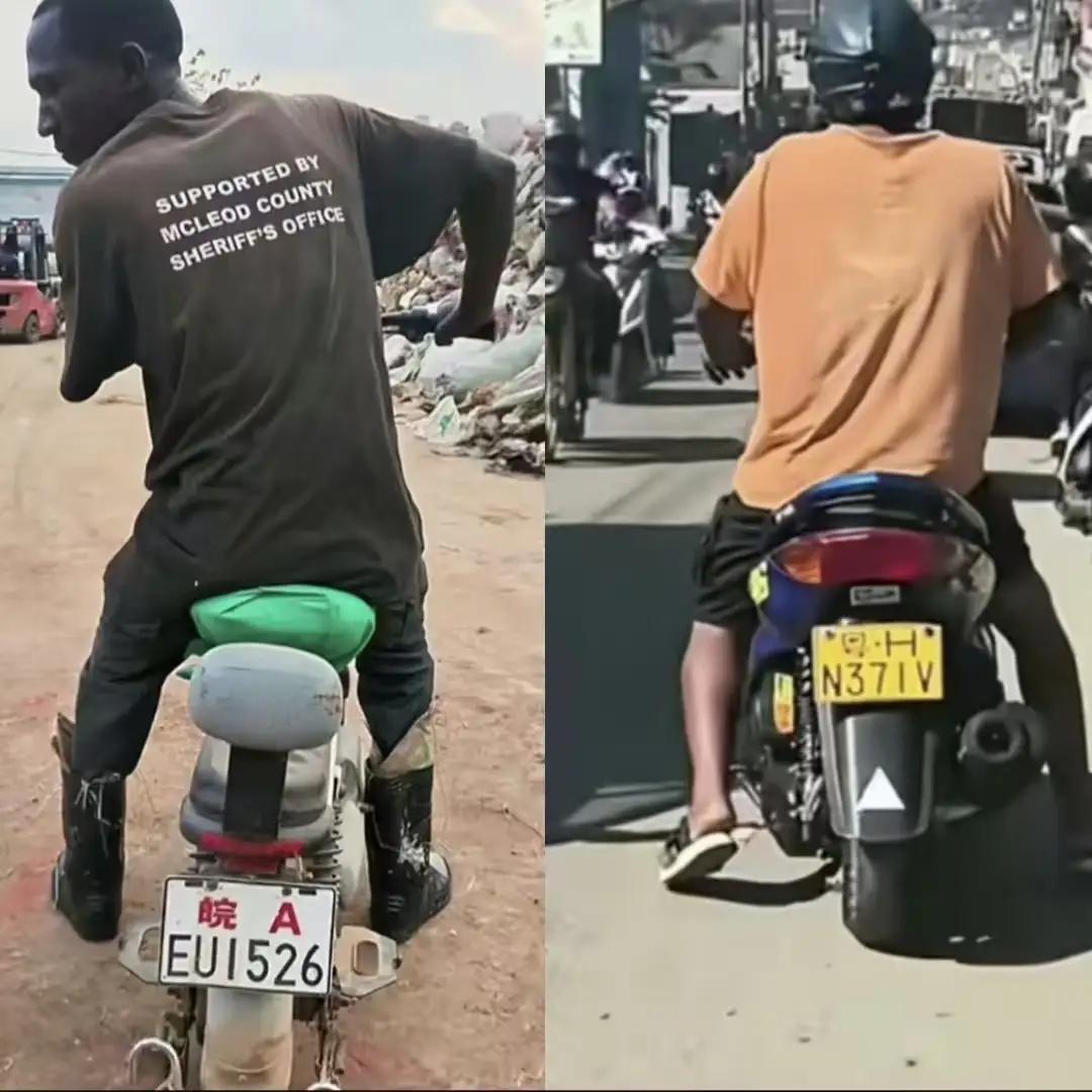 带着中国省市牌照的电动车现身非洲：到底是怎么漂洋过海的？最近，非洲街头越来