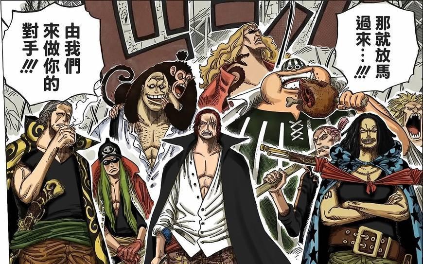 笑侃海贼王: 红发海贼团恶魔果实揭秘, 各个都是顶尖果实