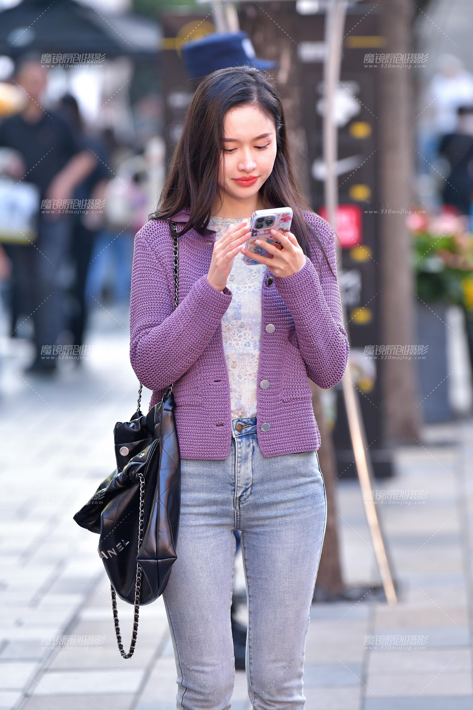 牛仔裤小姐姐