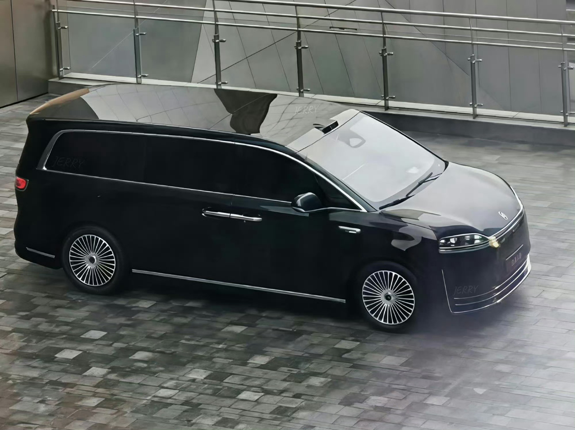 智界V9实车曝光，外观你们喜欢吗？