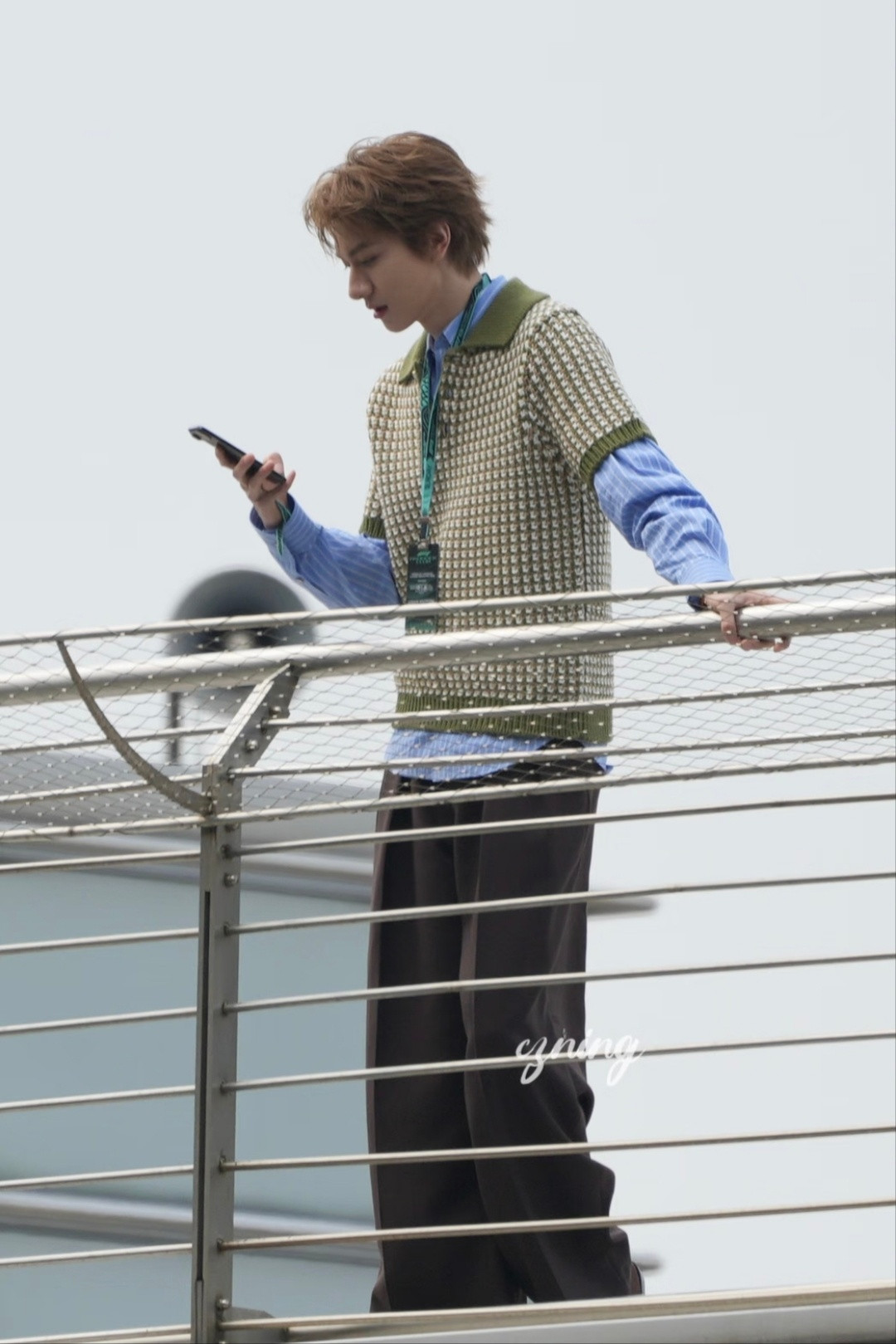 190帅哥又在发力了，好高挑的身材比例林一F1活动状态