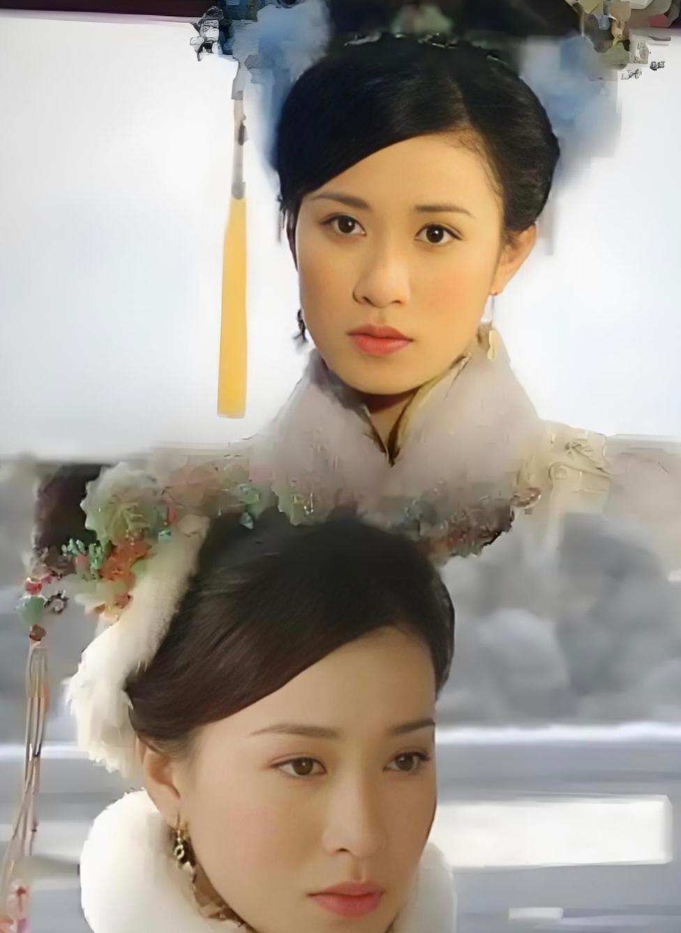 佘诗曼那拨女演员，真不是靠滤镜活着的。蔡少芬笑起来像刚蒸好的奶黄包，甜得不费劲