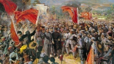 1949年4月18日，斯大林给毛主席发电报：如果红军敢渡过长江，将面临美国的打击