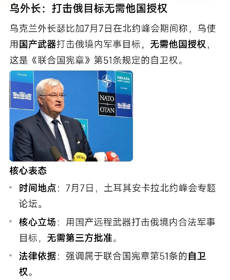 俄乌必有一亡！乌克兰外长跳出四年来的俄乌战争思维模式直接表态，乌克兰有多大