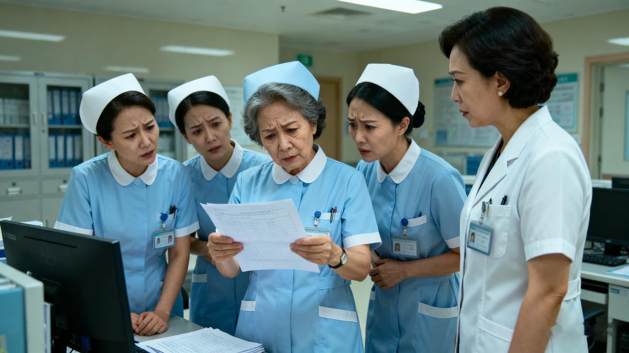 工作30年了，下午领导又让交材料。要求是电子版，可是科室护士大部分都是50多岁的