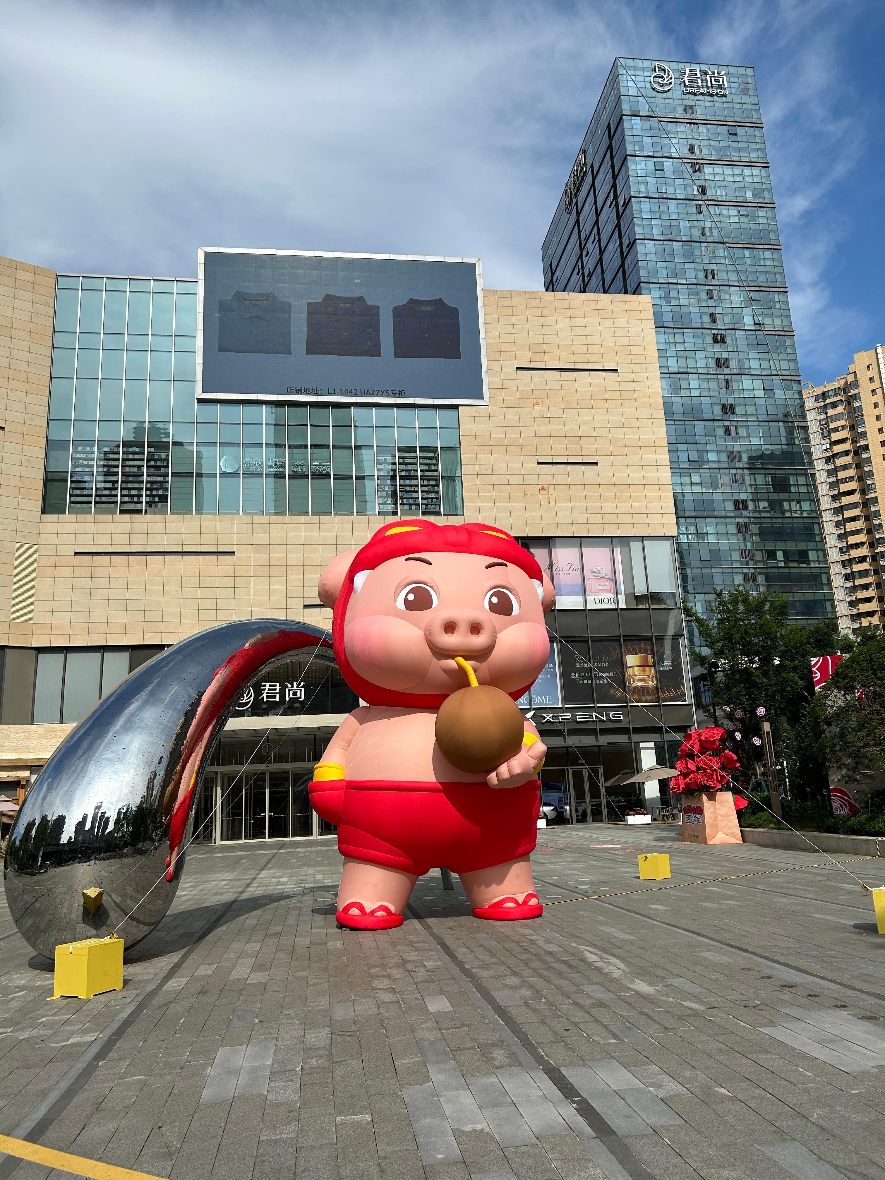 附近这商场背后必有高人指点[doge]​​​