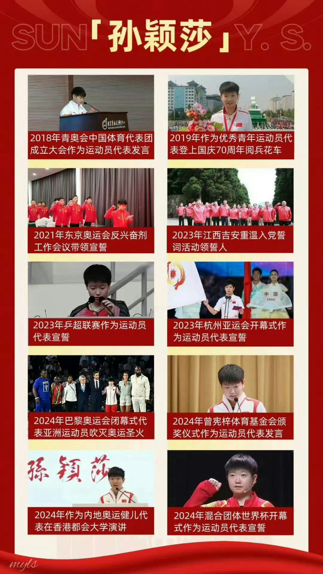 #孙颖莎#前几天🐷家整出来“风沙”论，想着都觉得可笑！每次都是这家牵头。你一个连世锦赛团体都不代表